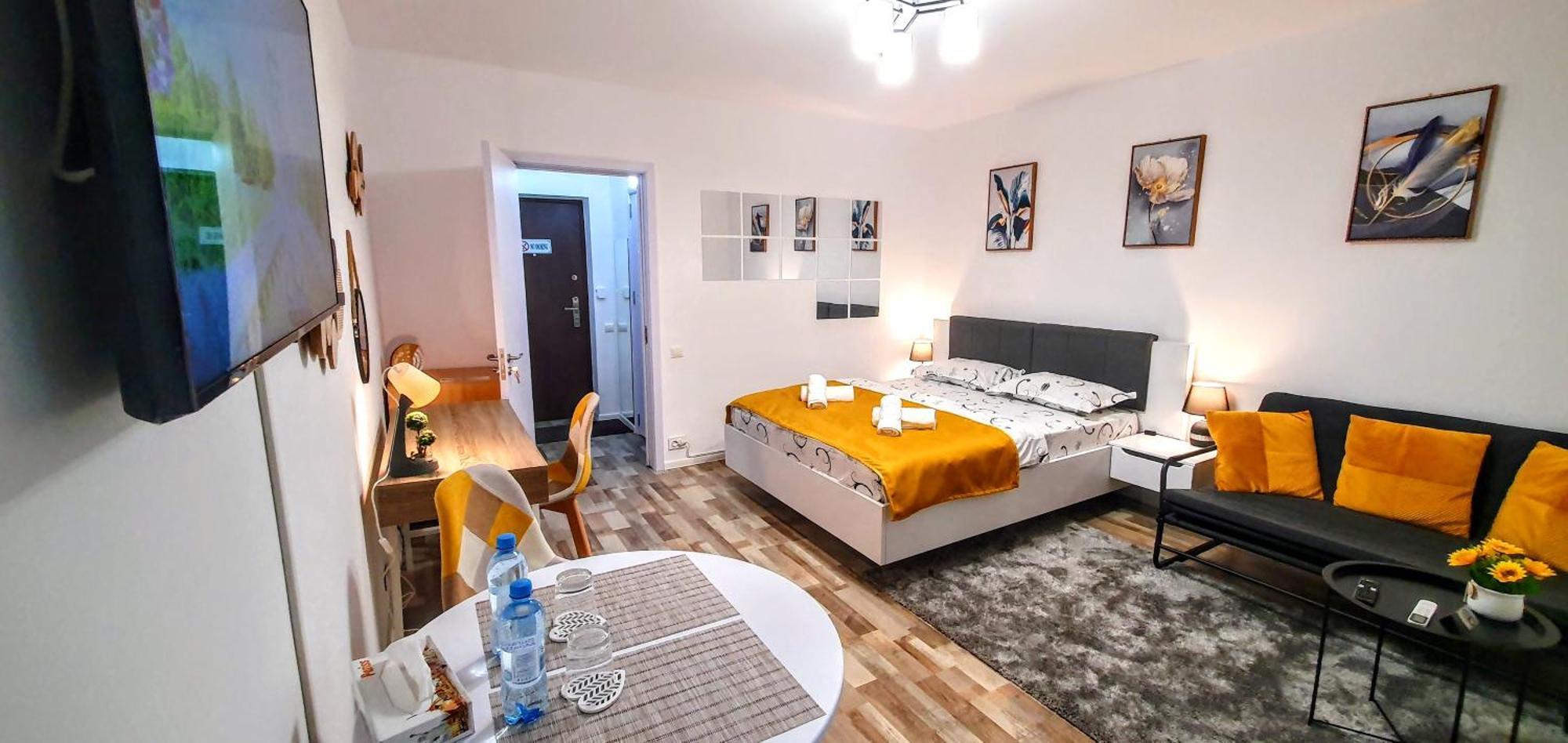 The Yellow King - Luxurious Apartment Bükreş Dış mekan fotoğraf
