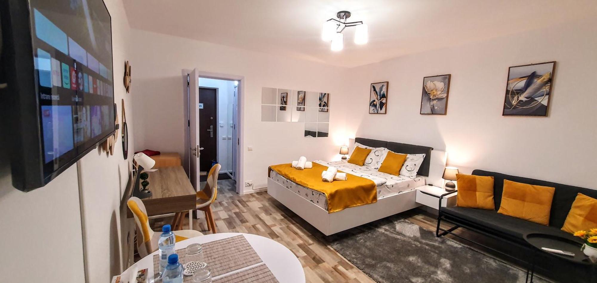 The Yellow King - Luxurious Apartment Bükreş Dış mekan fotoğraf